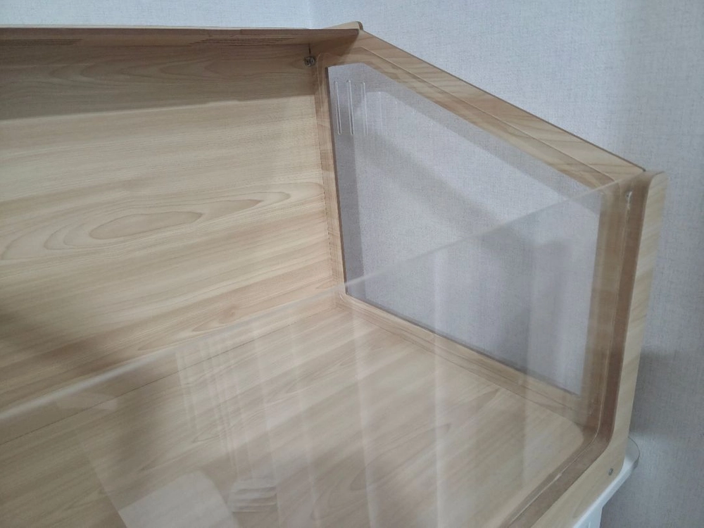 타핏 햄스터케이지 햄스터집 경사 교감 아크릴케이지 사육장 투명나무집 리빙박스보다 훨씬 이쁜 집 이미지