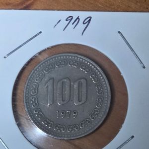 1979년 100원 동전 이미지