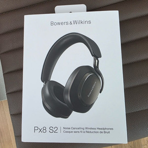 b&w px8 s2 오닉스 블랙컬러 미개봉 새제품 판매합니다. 이미지