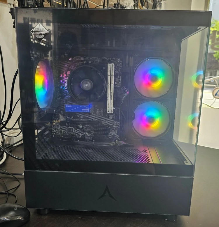 AMD 라이젠5 5600GT 16G SSD M.2 500g 26년 4월 구입제품 판매합니다. 6대중 2대남음 - 안심되는 중고거래