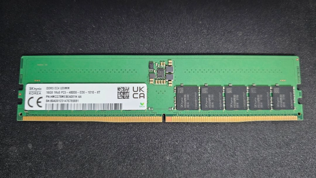 하이닉스 DDR5 4800 16GB 판매합니다. 이미지