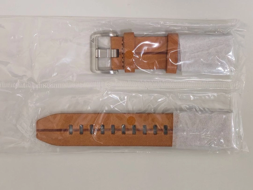 가민 퀵핏 22mm 체스트넛 가죽 밴드 스트랩 이미지