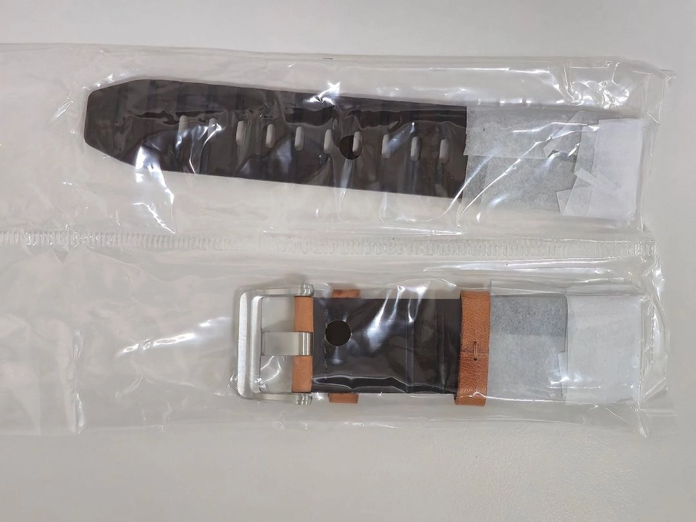 가민 퀵핏 22mm 체스트넛 가죽 밴드 스트랩 이미지