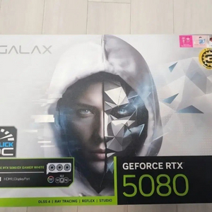 갤럭시 RTX 5080 EX GAMER WHITE 16GB 미사용 이미지