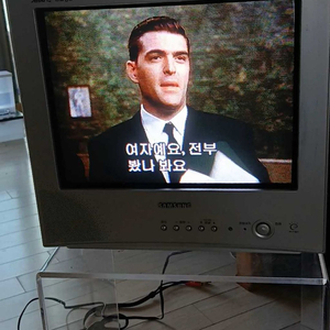 완전평면 브라운관tv15 이미지