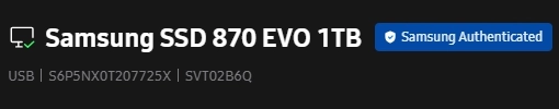 삼성 870 EVO SSD 1TB 이미지