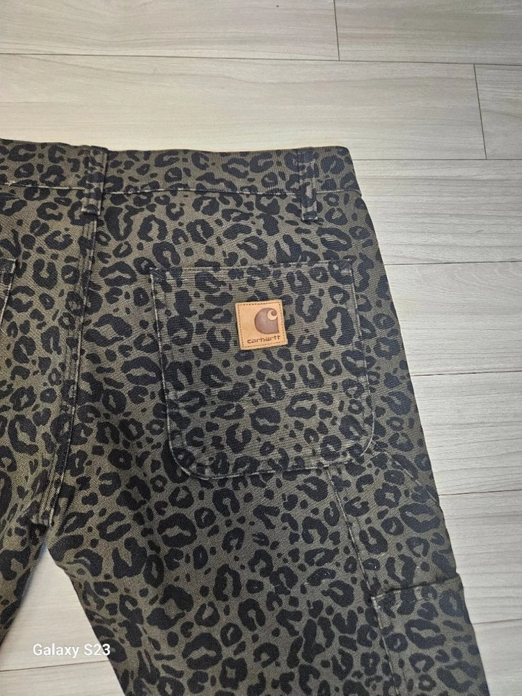 Carhartt WIP] 칼하트 링컨 더블니 팬츠 호피/레오파드 (32x32) 이미지