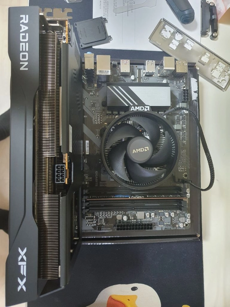 7500F+B650M K+3rsys Rc750n 공랭쿨러 셋트 판매 이미지