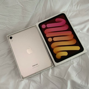 아이패드 미니7 (a17 pro) 스타라이트 128GB 셀룰러 이미지
