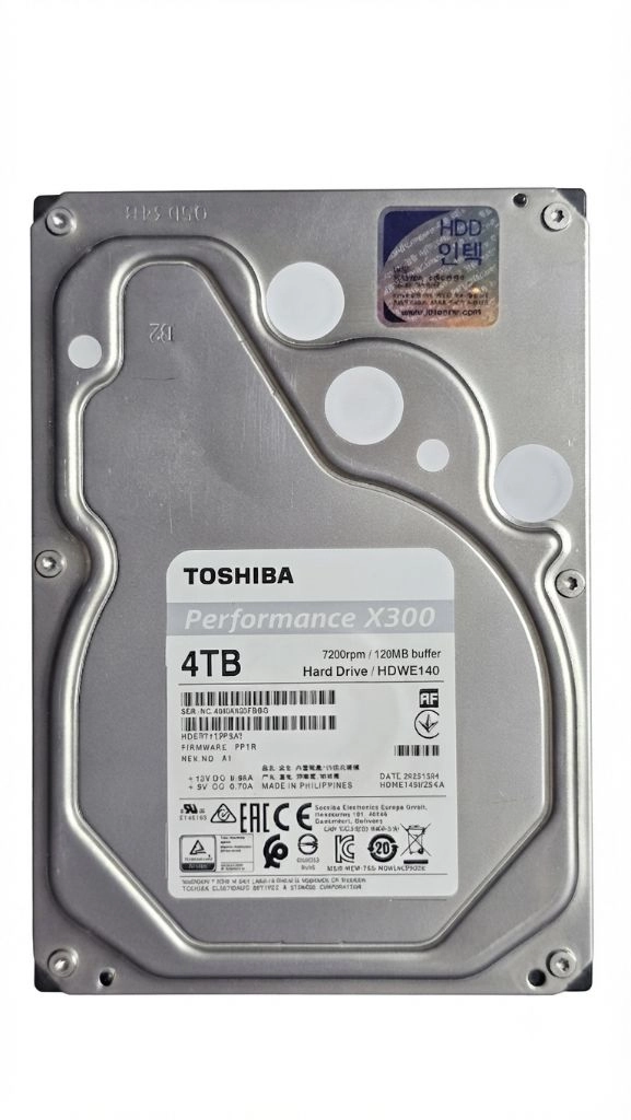 도시바 Performance X300 (HDWE140) 4TB 이미지