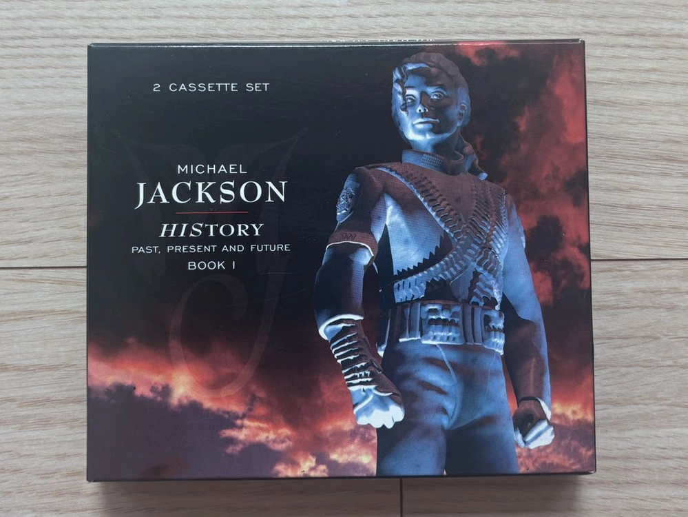 마이클 잭슨 HIStory 소니뮤직 라이센스 더블 카세트 테이프 음반 이미지