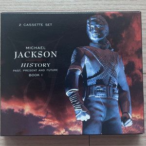마이클 잭슨 HIStory 소니뮤직 라이센스 더블 카세트 테이프 음반 이미지