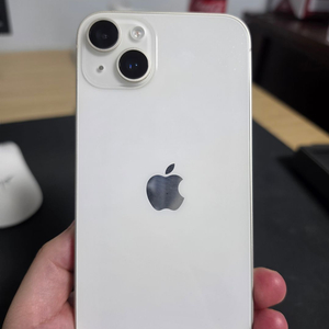 아이폰 14 plus 128gb 화이트(스타라이트) 팝니다 이미지