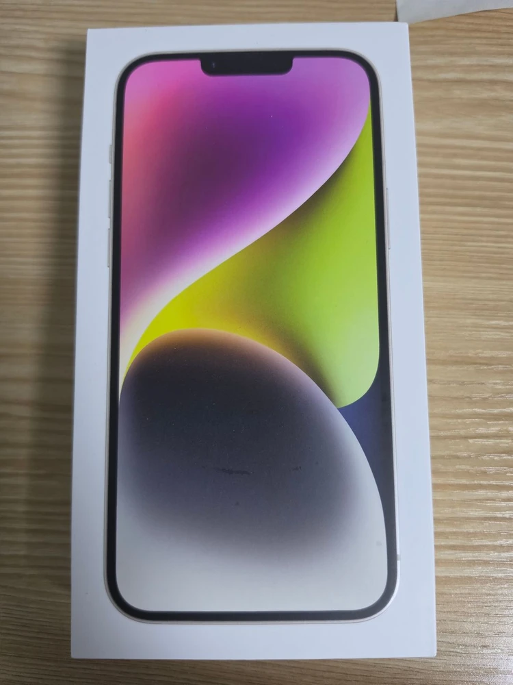 아이폰 14 plus 128gb 화이트(스타라이트) 팝니다 이미지