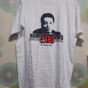 삼성라이온즈 이승엽 300홈런 기념 티셔츠 이미지
