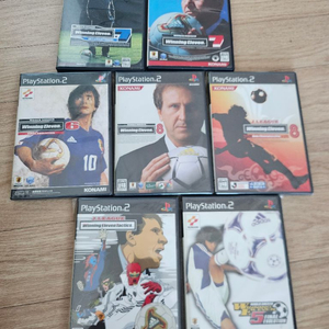 ps2 위닝일레븐 일본판 7장 일괄 이미지