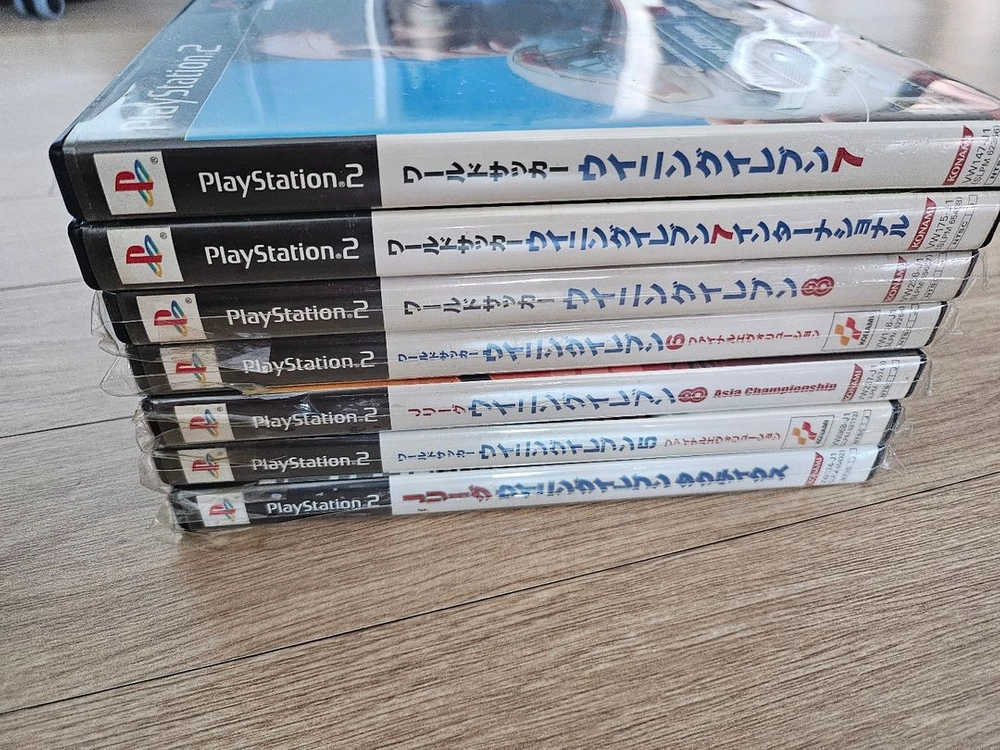 ps2 위닝일레븐 일본판 7장 일괄 이미지