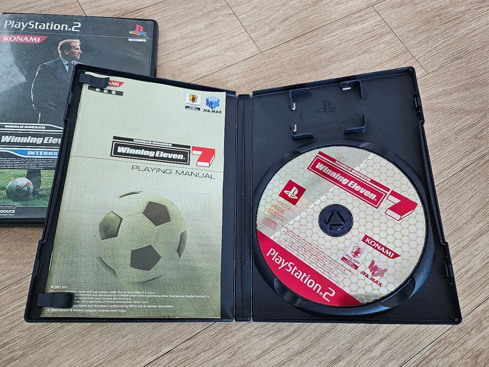 ps2 위닝일레븐 일본판 7장 일괄 이미지