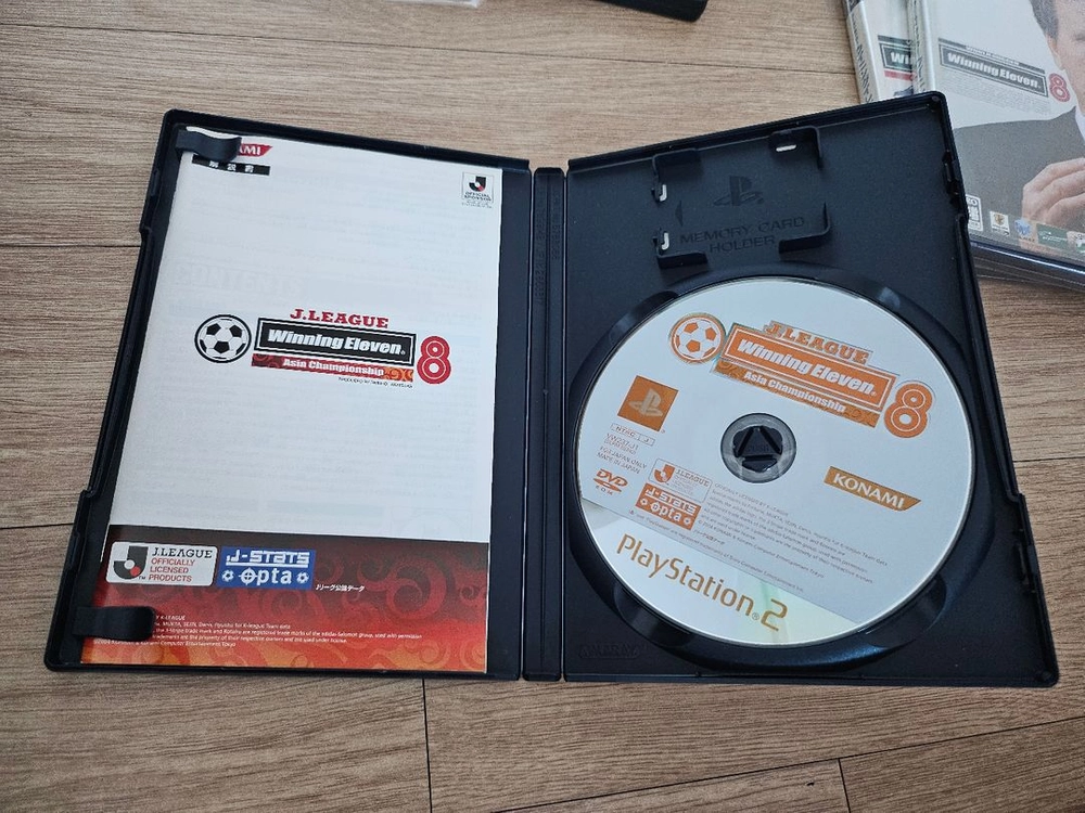 ps2 위닝일레븐 일본판 7장 일괄 이미지