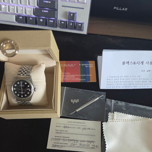 [36MM] 롤렉스 데이저스트 블랙 텐포인트 다이아 오이스터 페츄얼 이미지
