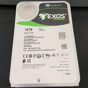 시게이트 EXOS HDD 18TB 이미지