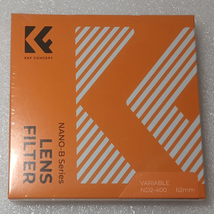 K&F Concept 62mm NANO-B 가변 ND2-400 필터 AGC Glass (새상품) 이미지
