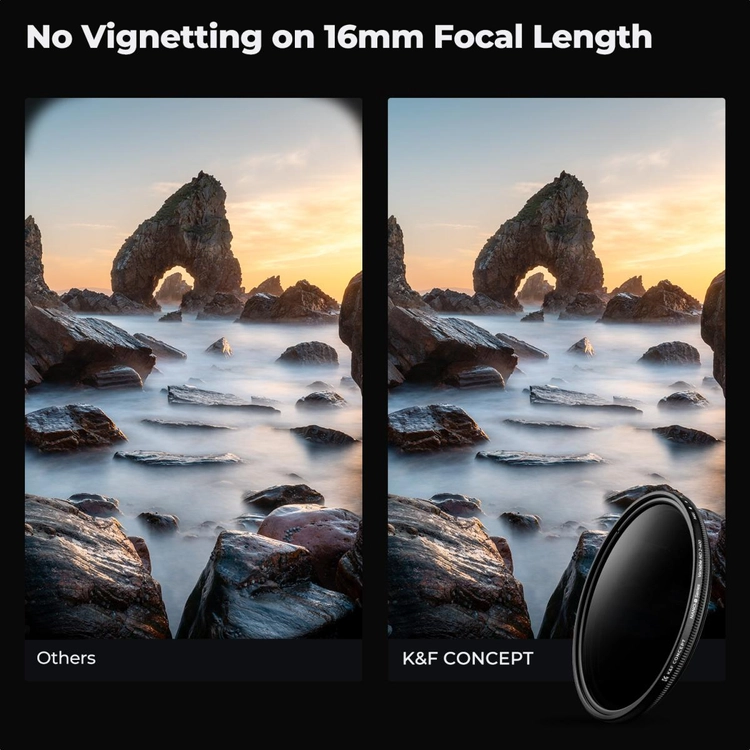 K&F Concept 62mm NANO-B 가변 ND2-400 필터 AGC Glass (새상품) 이미지