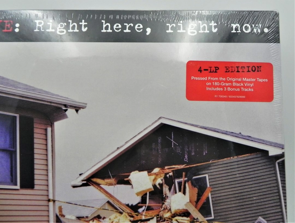 [미개봉/희귀/한정판] 반 헤일런 - LIVE: Right Here, Right Now 4LP (월드한정반) 이미지