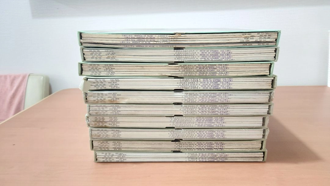 음악의유산 LP 60장 + 해설집 12권 올세트 이미지