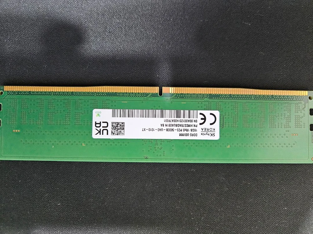 sk하이닉스 DDR5 16GB 5600 메모리 - 안심되는 중고거래