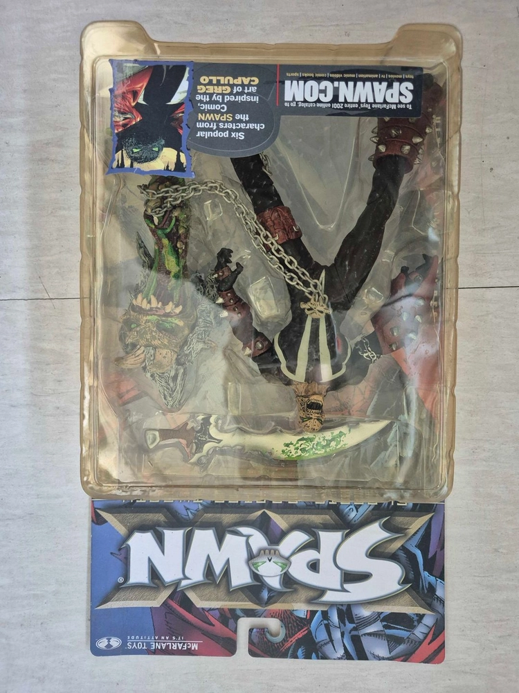 맥팔레인 토이즈(McFarlane Toys)의 '다크 에이지스 스폰' 일괄 판매 이미지