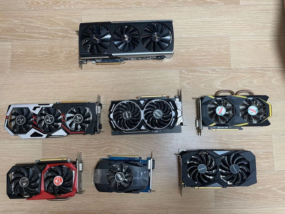 그래픽카드 팔아요 gtx 1660 , 1650 , 1060 , 1080 , 1050 / rx 6600 이미지