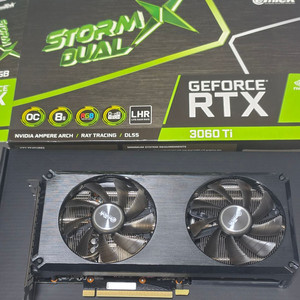 이엠텍 지포스 RTX 3060 Ti STORM X Dual OC D6 8GB 이미지