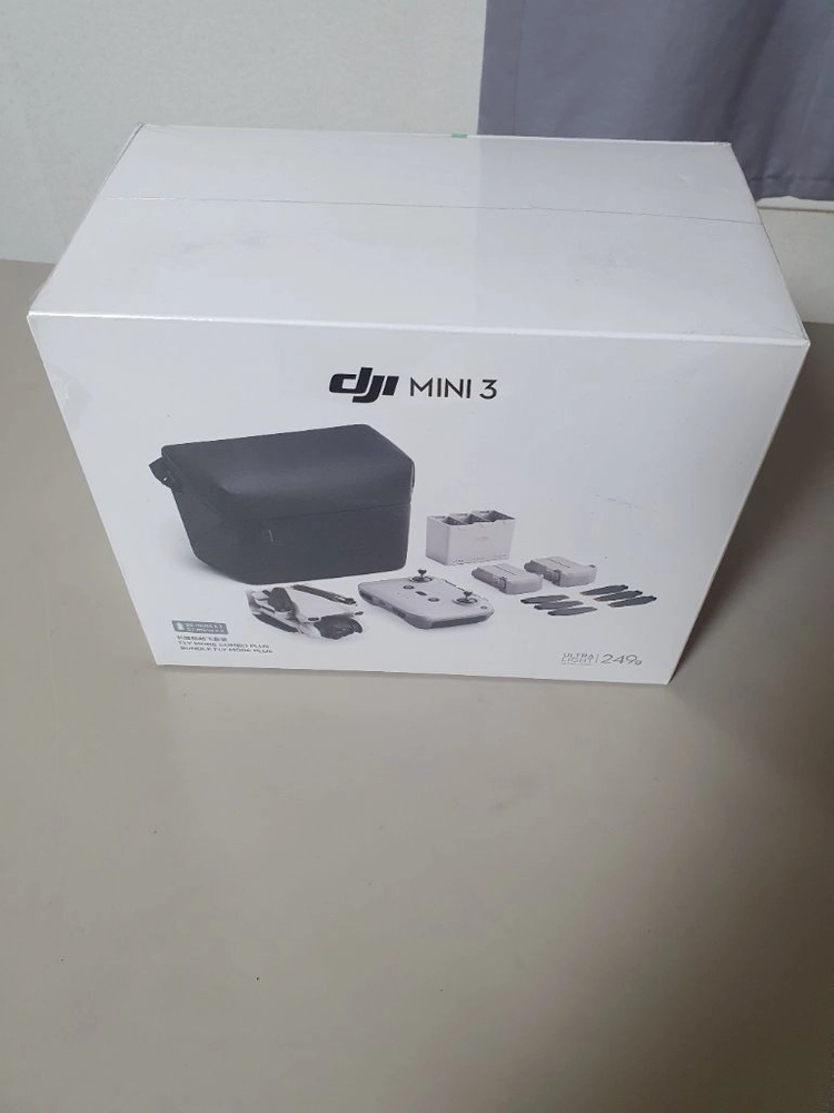 (미개봉) DJI MINI 3 플라이 모어 콤보 플러스 RC 드론 보증 5년 포함 - 안심되는 중고거래