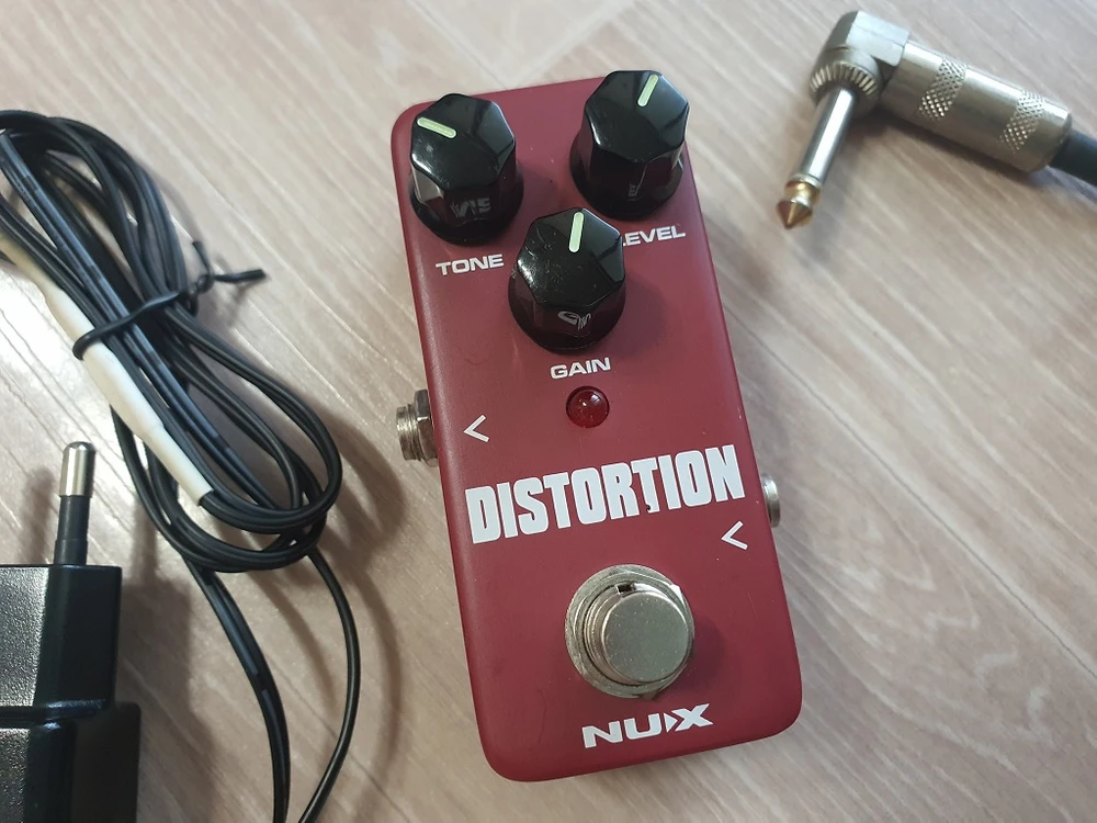 NUX Distortion 미니 페달 이펙트 이미지