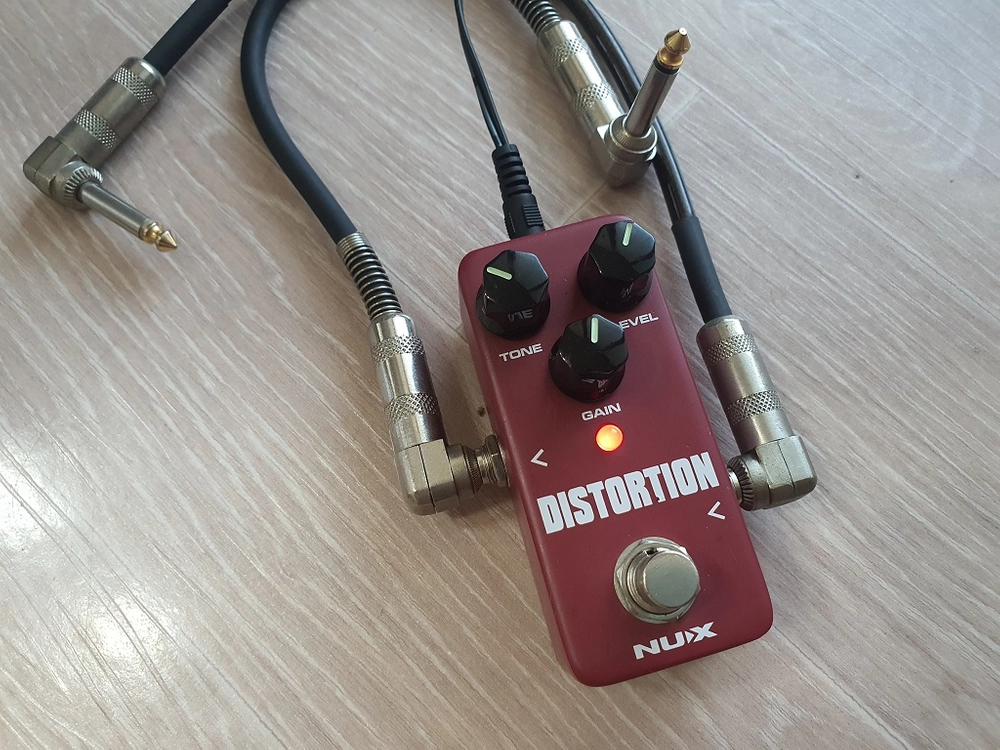NUX Distortion 미니 페달 이펙트 이미지