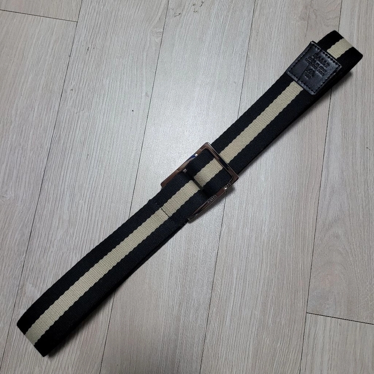 정품 발리 삼선 까레이로 남성 벨트 120/46 이미지