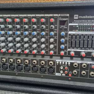 MUSIKELEMENT MA-600USBMA6OOUSB 파워드믹서 이미지