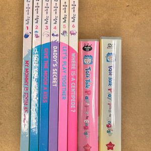 글뿌리 꼬꼬 이중언어 그림책 6권 cd dvd 이미지
