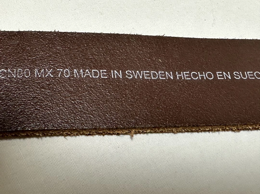 H&M 브라운 가죽 벨트 EUR 70 여성벨트 이미지