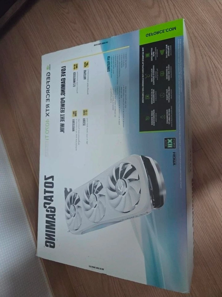 RTX 4070 TI Super 화이트 판매합니다 - 안심되는 중고거래