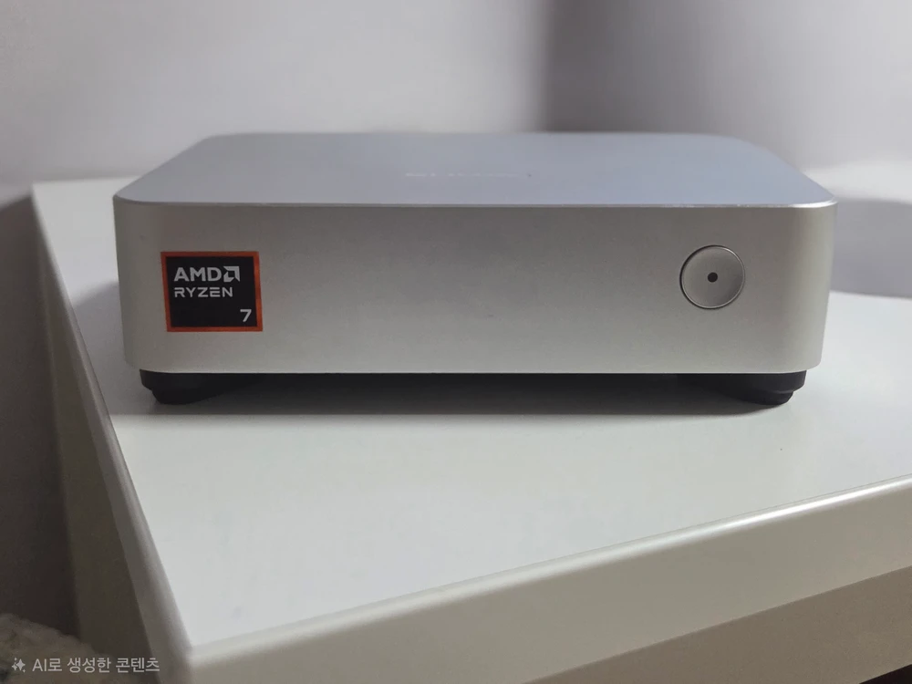 CHUWI 미니 PC AUBOX R7-8745HS 삼성 16gb ssd 512gb 판매합니다. 이미지