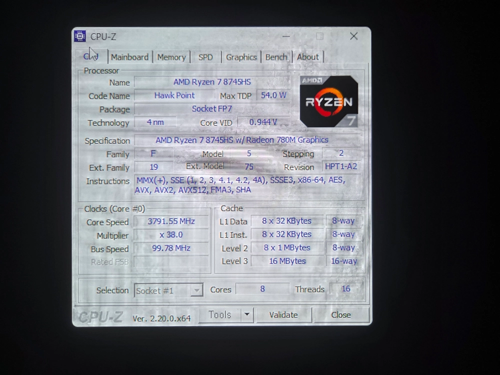 CHUWI 미니 PC AUBOX R7-8745HS 삼성 16gb ssd 512gb 판매합니다. 이미지