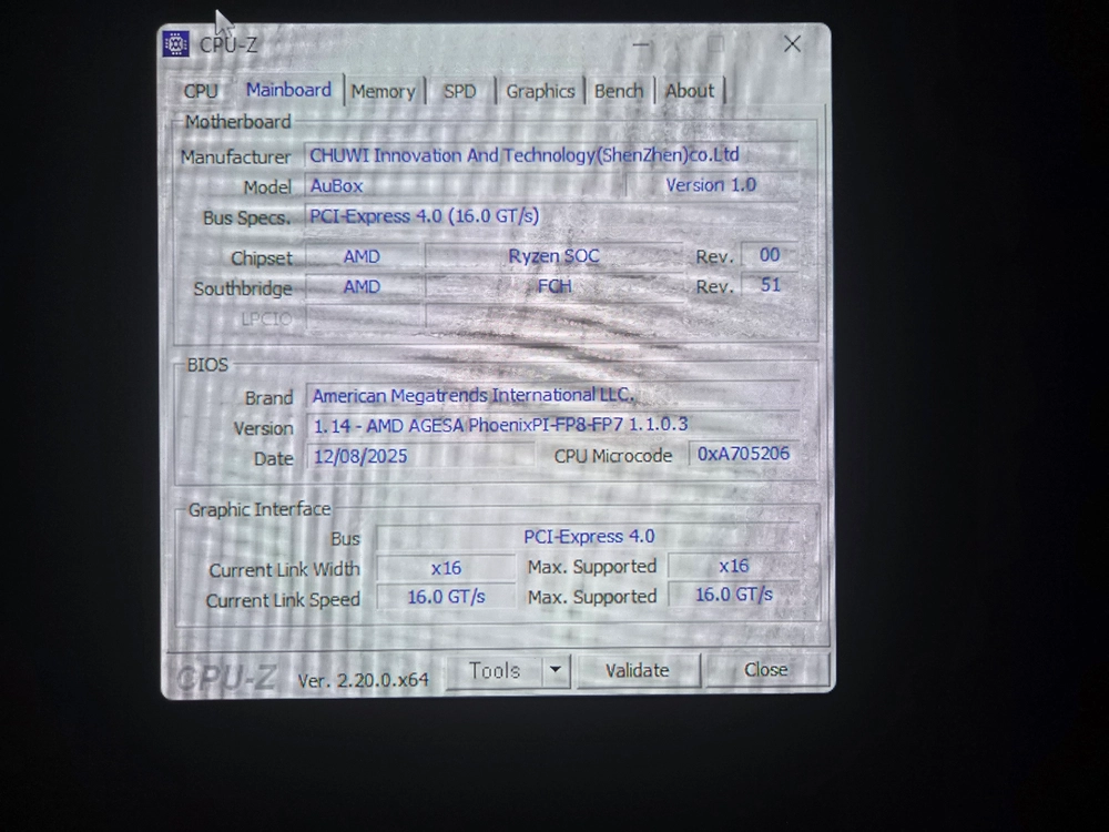 CHUWI 미니 PC AUBOX R7-8745HS 삼성 16gb ssd 512gb 판매합니다. 이미지