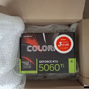 미개봉 컬러풀 5060ti 16gb GAMING DUO D7 피씨디렉트 이미지