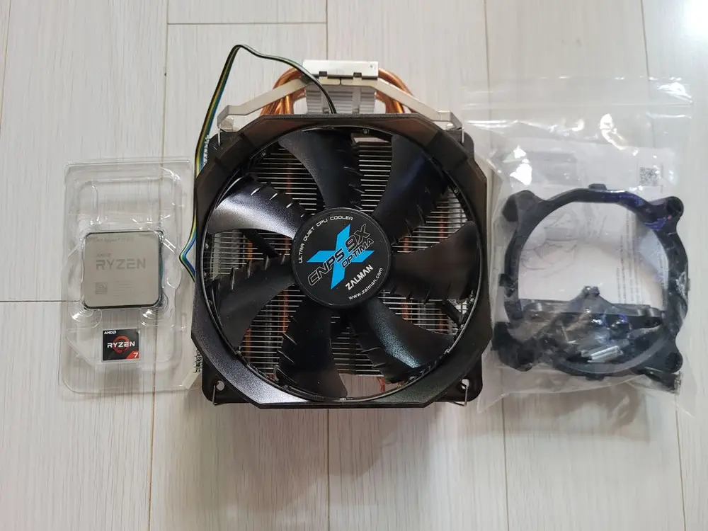 AMD 라이젠 7 3700X + 잘만 쿨러 - 안심되는 중고거래
