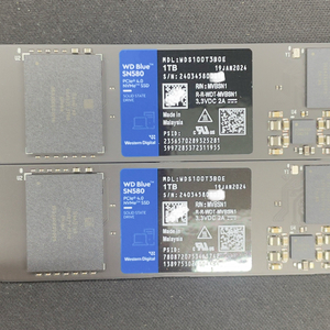 [새상품] WD Blue SN580 1TB NVMe SSD 5개 판매 이미지
