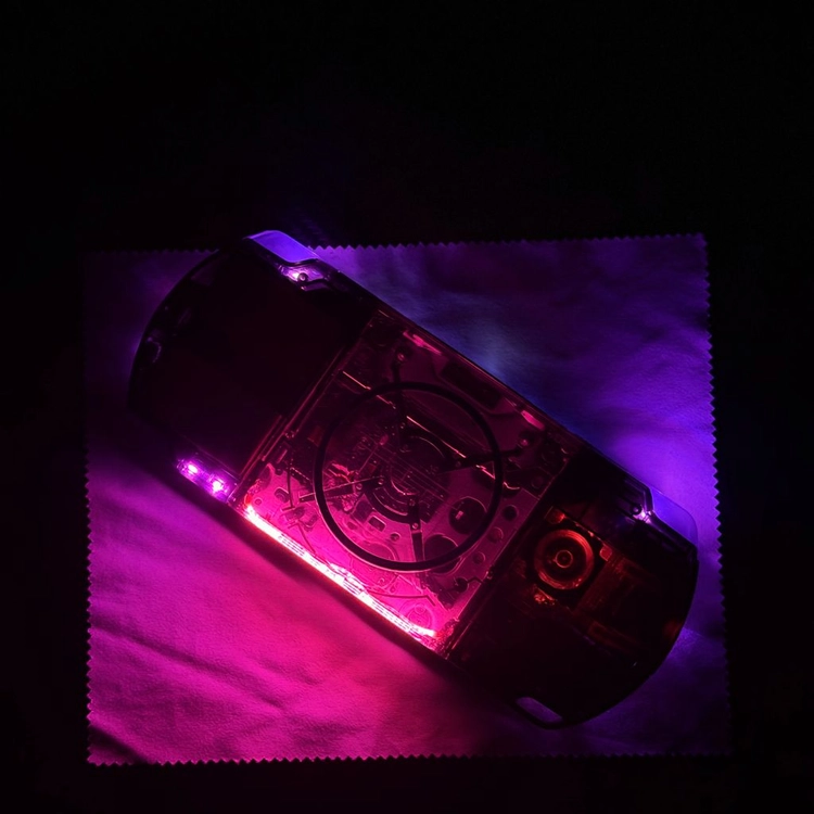 PSP3000 블랙핑크RGB IPS액정 C타입 RGB쿨러 이미지