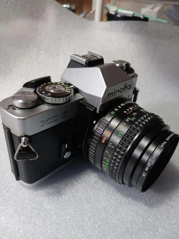 미놀타 XD5 필름카메라 + 50mm f1.4렌즈 이미지