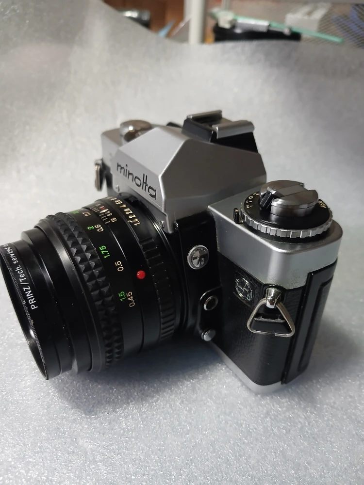 미놀타 XD5 필름카메라 + 50mm f1.4렌즈 이미지